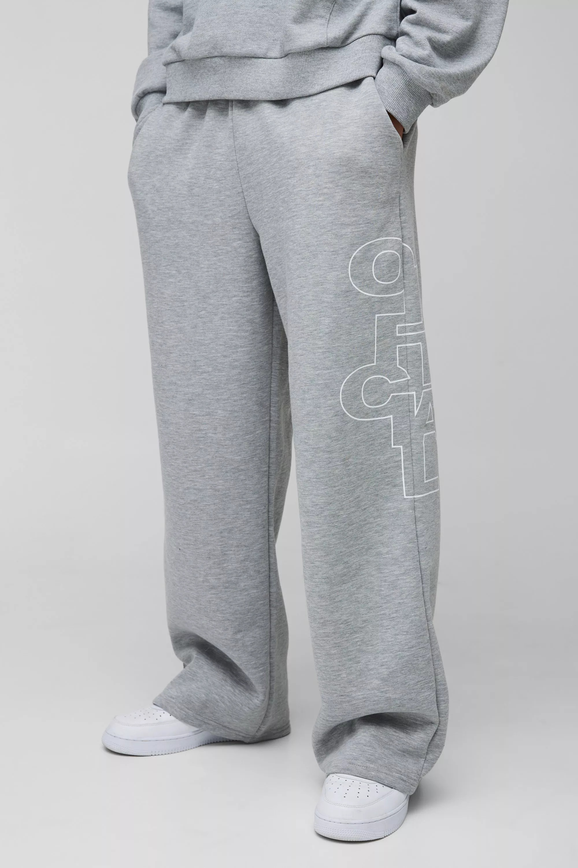 Wide Leg Official Outline Jogger
